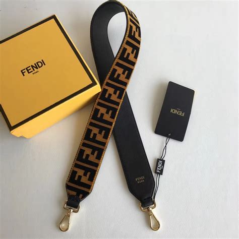 fendi leather strap